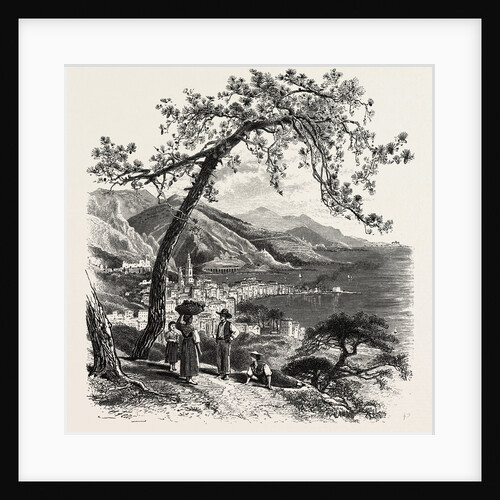 Mentone, the Cornice Road, Menton, France, Menton by Anonymous