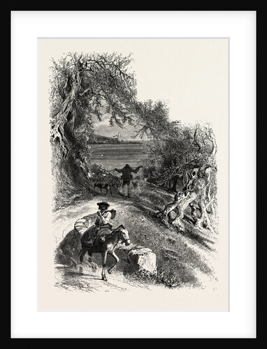 A Glimpse of Bordighera, the Cornice Road, Italy, Liguria by Anonymous