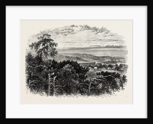 Viaduct on the Lyons Railway, Fontainebleau, France by Anonymous