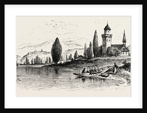 Biberich, the Rhine, Germany by Anonymous