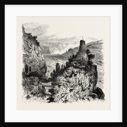 View from Oberstein, the Rhine, Germany by Anonymous