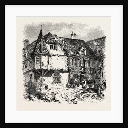 House at Sobernheim, the Rhine, Germany by Anonymous