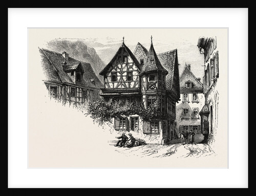 Bacharach, the Rhine, Germany by Anonymous