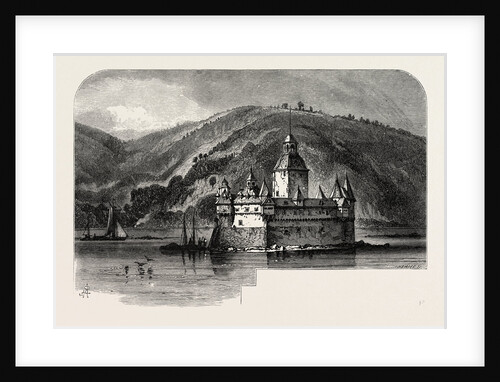 Pfaltz Castle, the Rhine, Germany by Anonymous