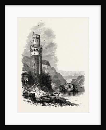 Tower at Oberwesel, the Rhine, Germany by Anonymous