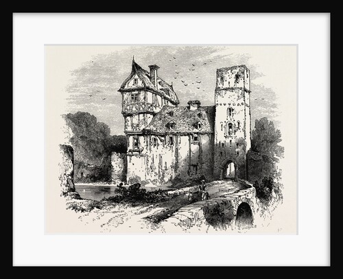 Old House at Oberwesel, the Rhine, Germany by Anonymous