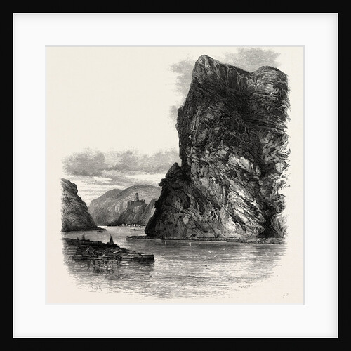 The Loreley Rock, the Rhine, Germany by Anonymous