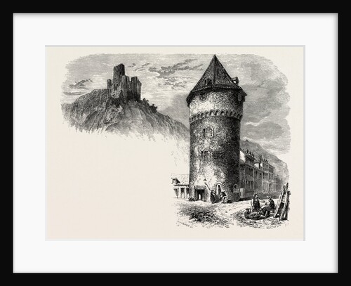 Tower at Goarhausen, the Rhine, Germany by Anonymous