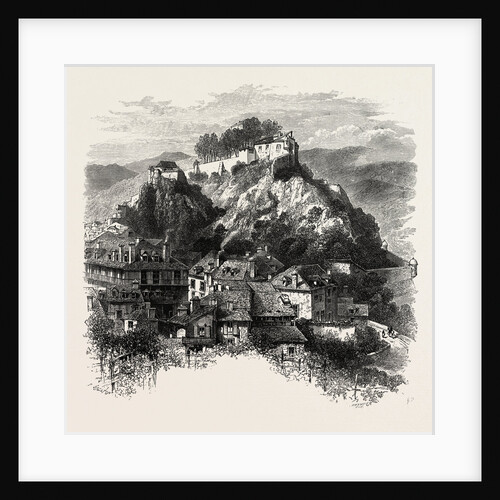 The Castle of Lourdes, the Pyrenees, France by Anonymous