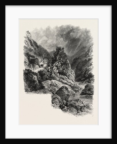 The Pas De Roland Near Cambo, the Pyrenees, France by Anonymous