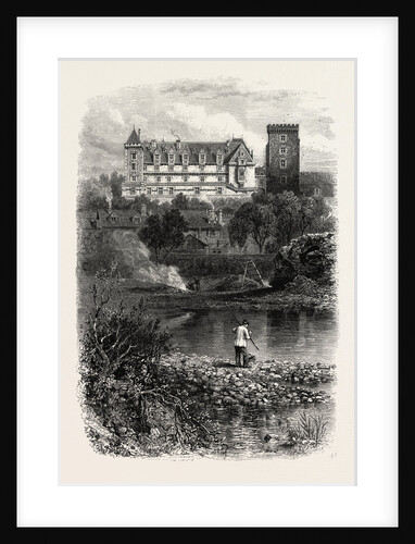 The Chateau of Pau, the Pyrenees, France by Anonymous
