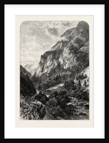 In the Val D'Ossau, the Pyrenees, France by Anonymous