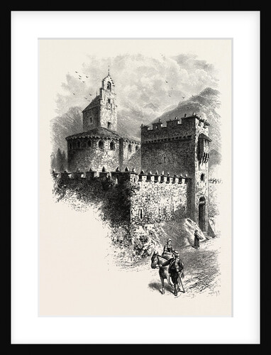 The Templars Church at Luz, the Pyrenees, France by Anonymous
