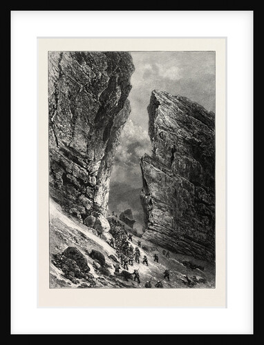The Breche De Roland, the Pyrenees, France by Anonymous