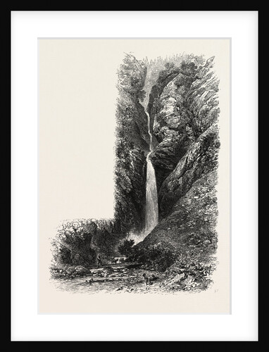 Cascade D'Enfer, the Pyrenees, France by Anonymous
