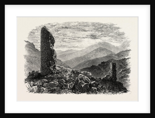 The Canigou, from Mont Louis, the Pyrenees, France by Anonymous