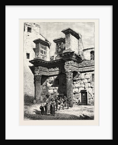 The Colonacce, Part of Nerva's Forum, Rome and Its Environs, Italy by Anonymous