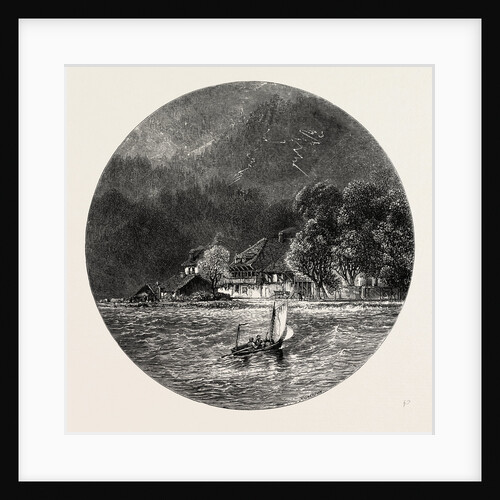 On the Lake of Thun, Bernese Oberland, Berner Oberland, Switzerland by Anonymous