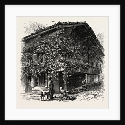 Chalet at Brienz, Bernese Oberland, Berner Oberland, Switzerland by Anonymous