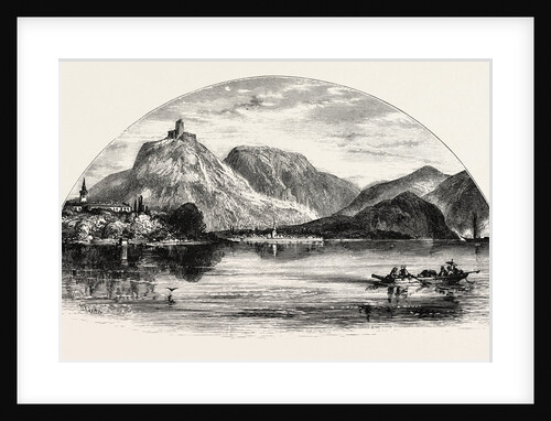 Of Nonnenwerth, Drachenfels. The Rhine, Germany by Anonymous