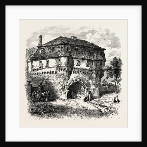 Old Gate at Andernach. The Rhine, Germany by Anonymous