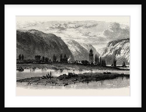 View of Andernach, the Rhine, Germany by Anonymous