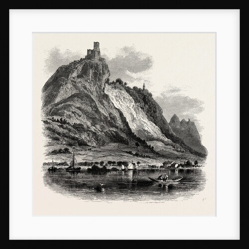 Drachenfels. The Rhine, Germany by Anonymous