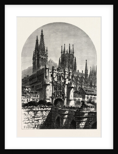 Puerta De Santa Maria, Burgos, Spain by Anonymous