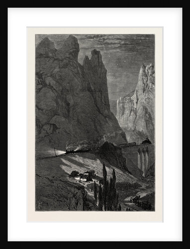 The Pass of Pancorbo, Spain by Anonymous
