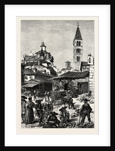 Market Place, Valladolid, Spain by Anonymous