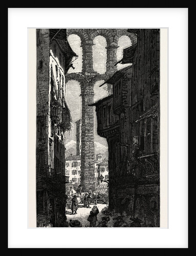 Aqueduct at Segovia, Spain by Anonymous