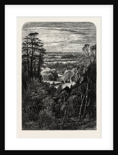 The Fishing Temple, Virginia Water, from the Belvidere, Windsor by Anonymous