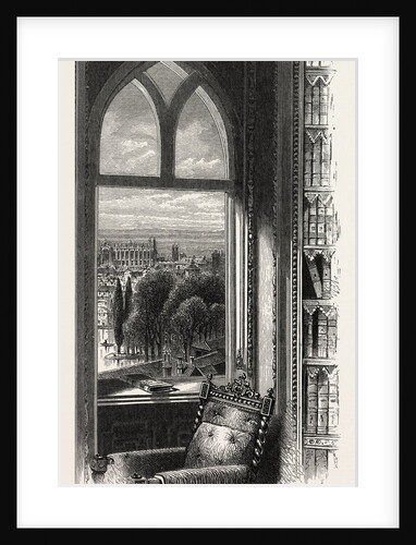 View from the Library Window by Anonymous