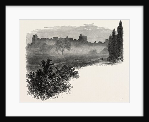 The Castle from the Home Park, Windsor by Anonymous