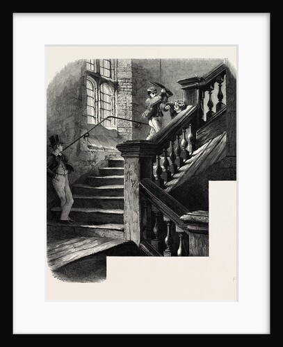 The School Staircase, Eton by Anonymous