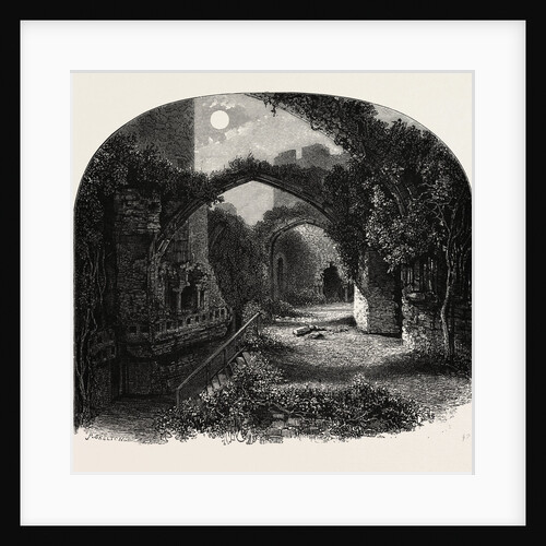 The Banqueting Hall, Conway Castle, North Wales by Anonymous
