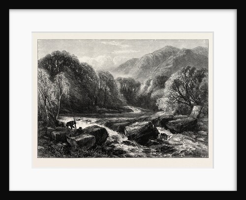 On the River, Lledr, Wales by Anonymous