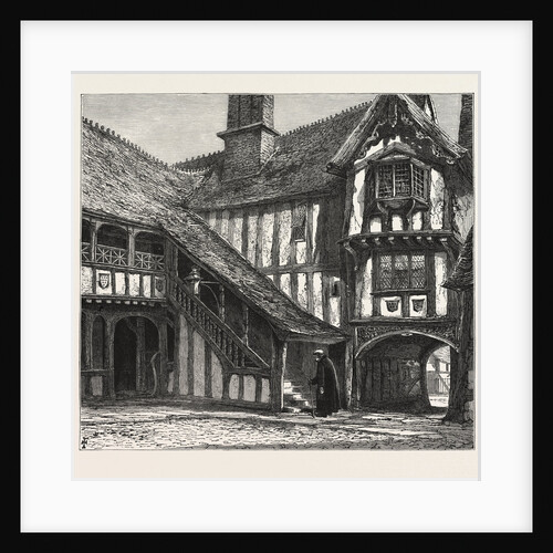 Courtyard of Leicester's Hospital by Anonymous