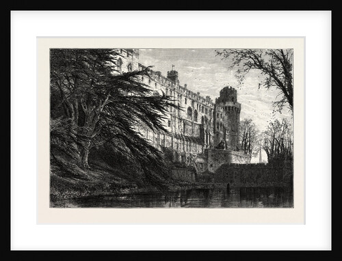 Warwick Castle from the West by Anonymous