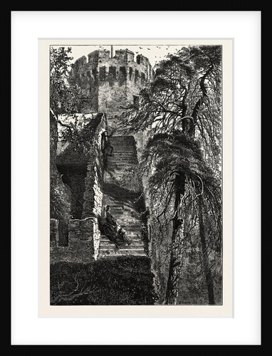 Guy's Tower and the Walls of Warwick Castle by Anonymous