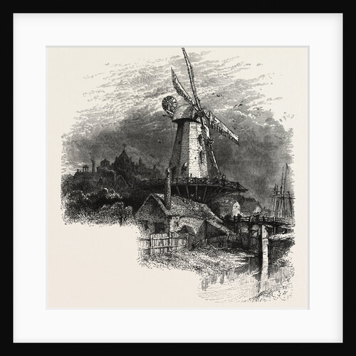 An Old Windmill at Rye, the South Coast by Anonymous