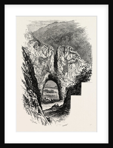 Reynard's Cave, Dove Dale, the Dales of Derbyshire, Country by Anonymous