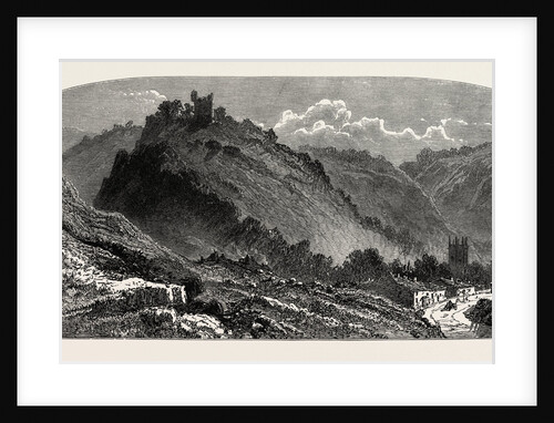Peveril Castle, the Dales of Derbyshire, Country by Anonymous
