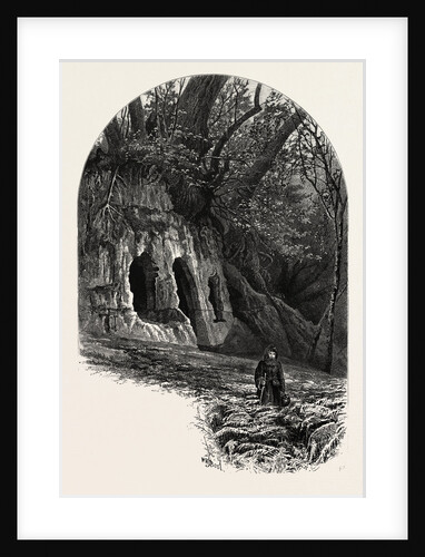 The Hermit's Cave, Depedale, the Dales of Derbyshire by Anonymous