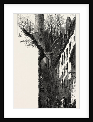 St. Canice's Steps, Kilkenny, Ireland, Irish, Eire by Anonymous