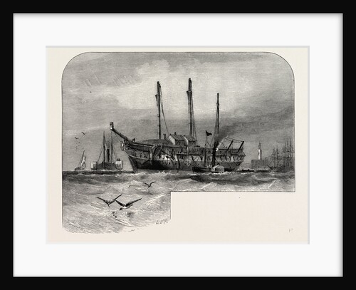 Old Hulk in the Thames, Scenery of the Thames by Anonymous