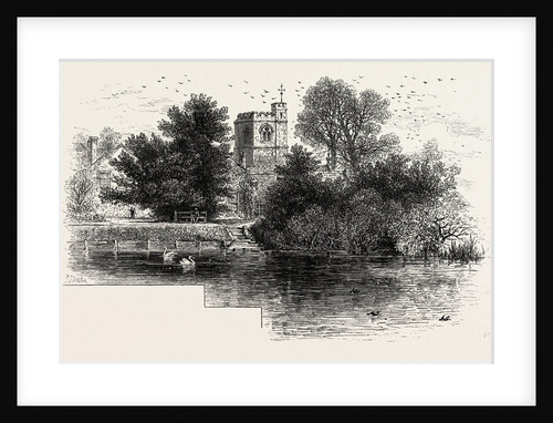 Bray Church, Scenery of the Thames by Anonymous
