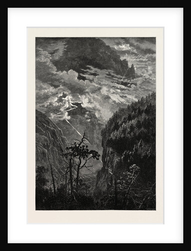 Cliffs of the Jungfrau, Switzerland by Anonymous