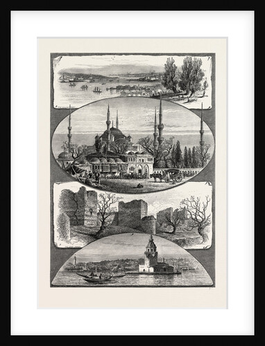 Views in Constantinople, Istanbul, Turkey by Anonymous