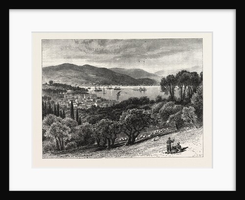 The Bosphorus, from Therapia, Constantinople, Istanbul, Turkey by Anonymous